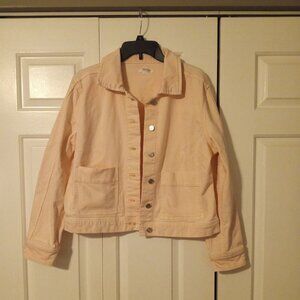 Maurice's Light Pink Jean Type Jacket